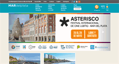 Desktop Screenshot of destinoeducativo.turismomardelplata.gov.ar